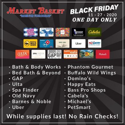 Market Basket: 20% Off Gift Cards On Black Friday - The Money Ninja