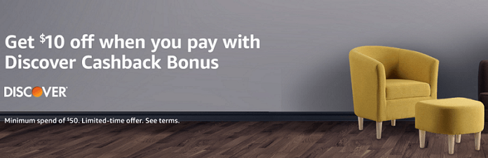 Amazon: Get $10 Off $50 When You Pay With Discover - The Money Ninja