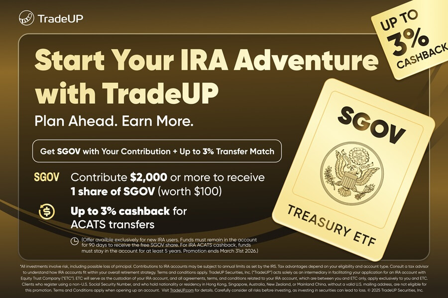 TradeUP IRA Promotions featured image